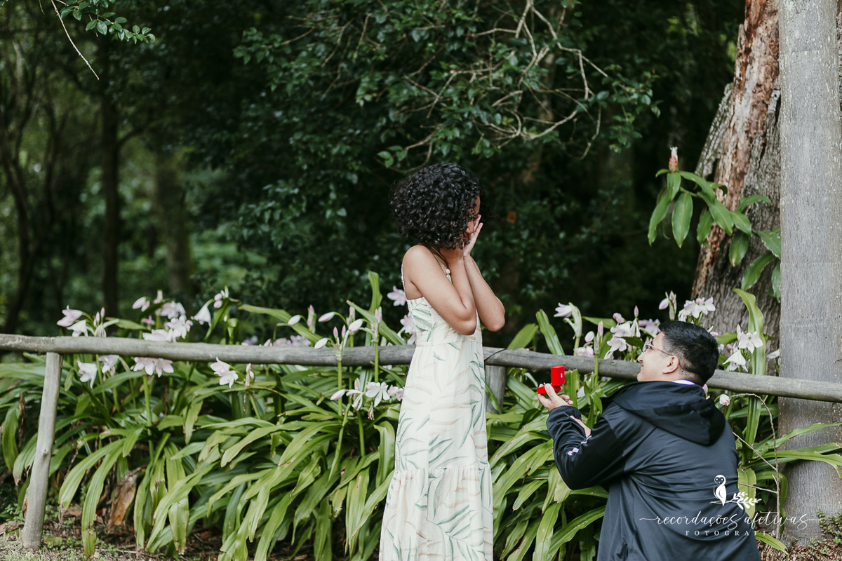 Pedido casamento surpresa realizado na Brasital, em São Roque