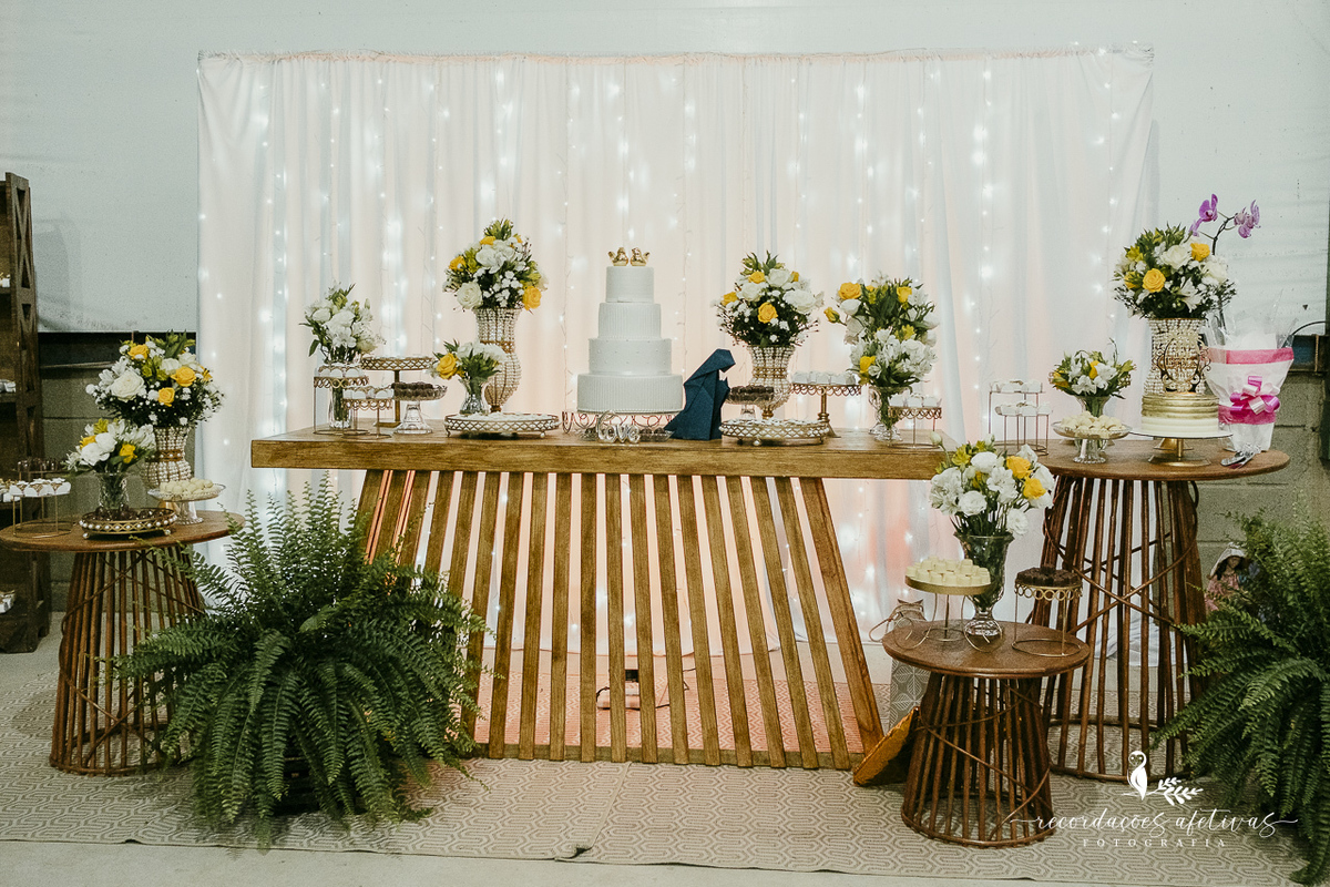 Bodas de Ouro Rosa e Tito Góes, realizado na igreja de Canguera, em São Roque