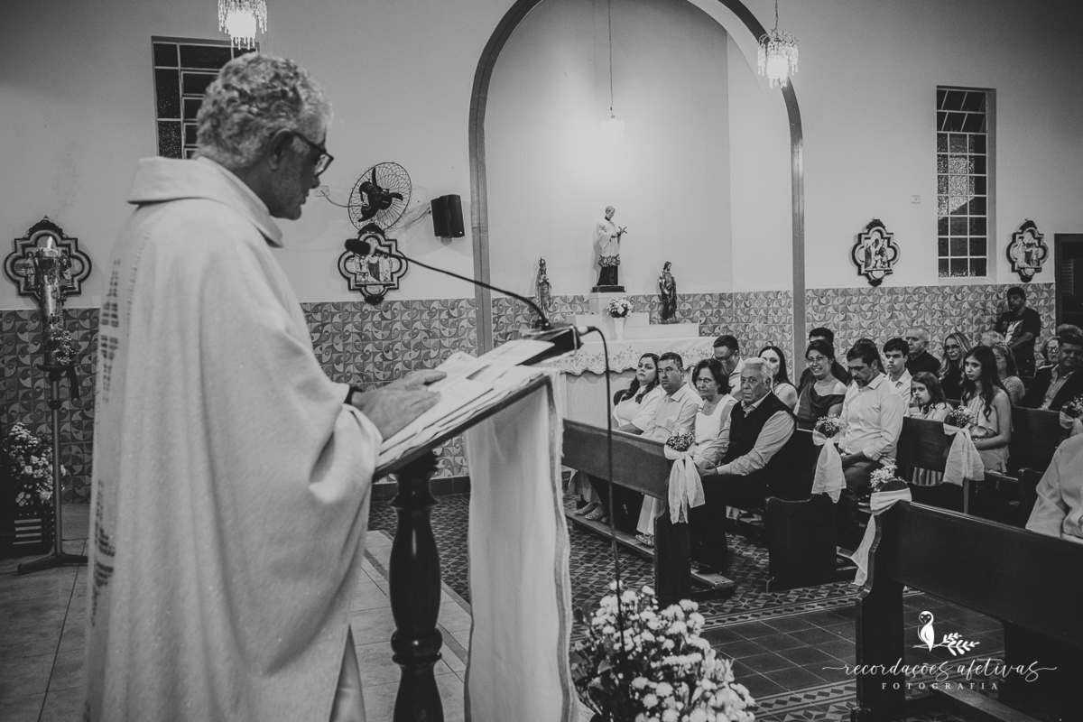 Bodas de Ouro Rosa e Tito Góes, realizado na igreja de Canguera, em São Roque