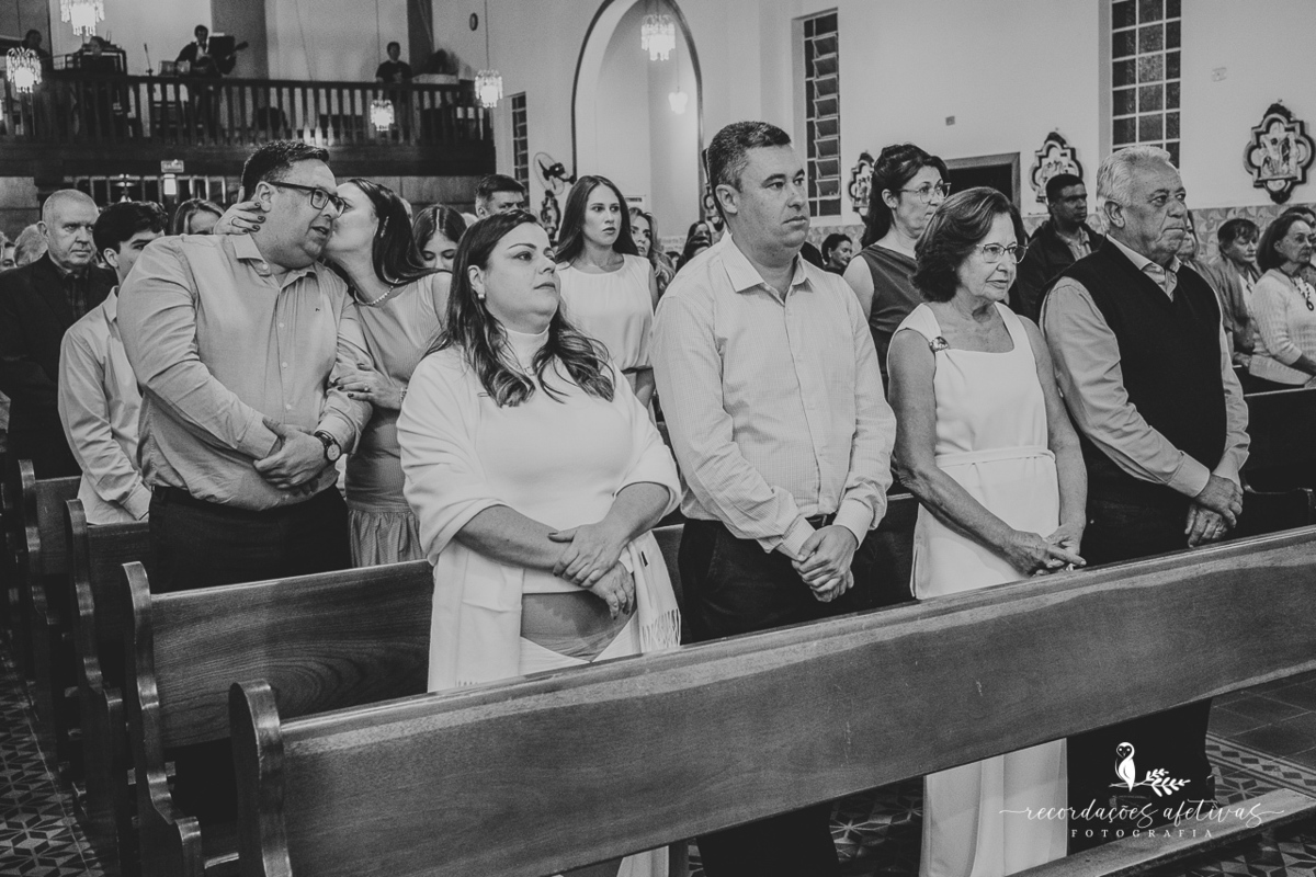 Bodas de Ouro Rosa e Tito Góes, realizado na igreja de Canguera, em São Roque