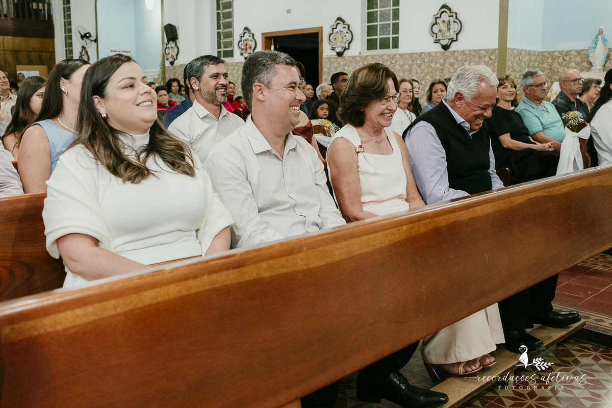 Bodas de Ouro Rosa e Tito Góes, realizado na igreja de Canguera, em São Roque