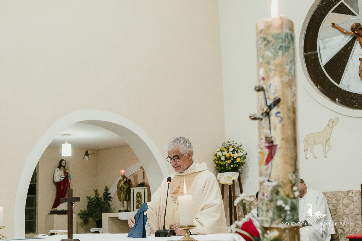 Bodas de Ouro Rosa e Tito Góes, realizado na igreja de Canguera, em São Roque