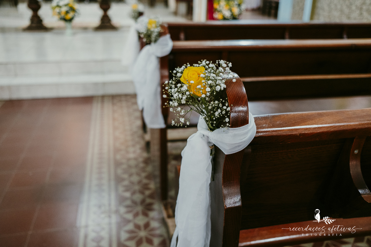 Bodas de Ouro Rosa e Tito Góes, realizado na igreja de Canguera, em São Roque