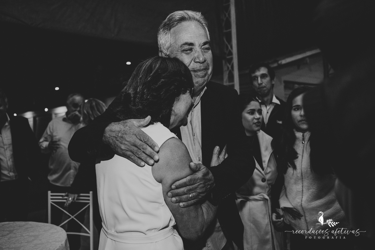 Bodas de Ouro Rosa e Tito Góes, realizado na igreja de Canguera, em São Roque