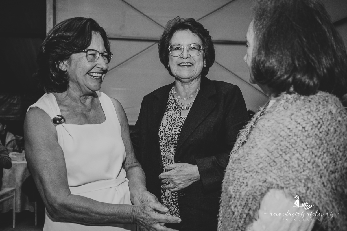 Bodas de Ouro Rosa e Tito Góes, realizado na igreja de Canguera, em São Roque