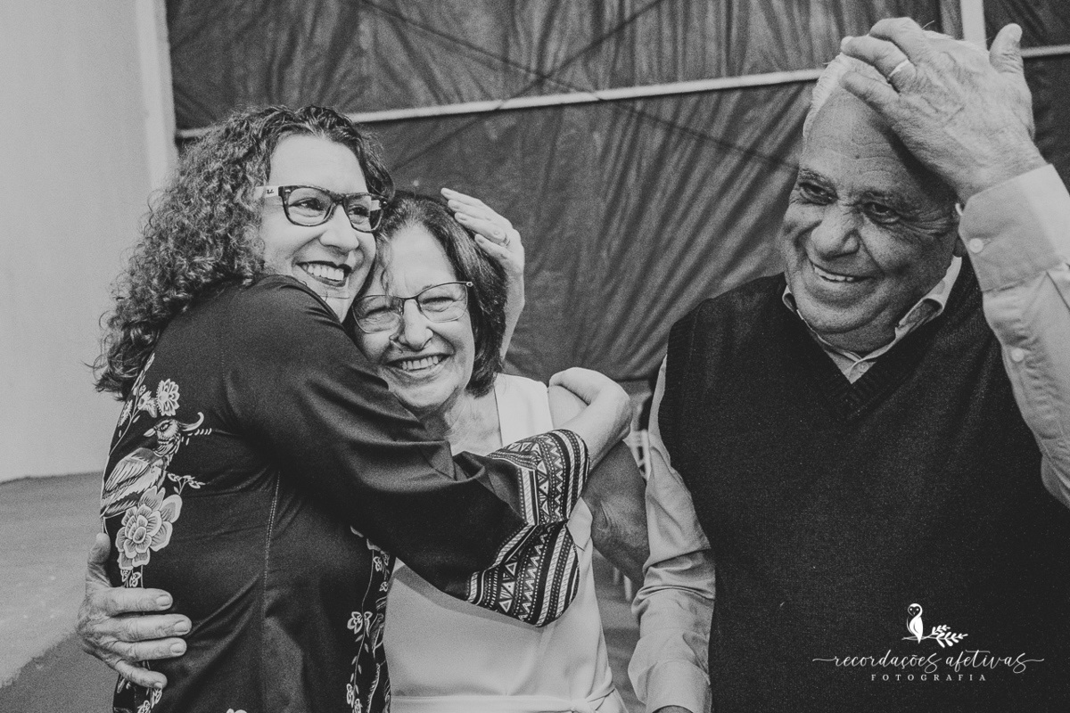 Bodas de Ouro Rosa e Tito Góes, realizado na igreja de Canguera, em São Roque