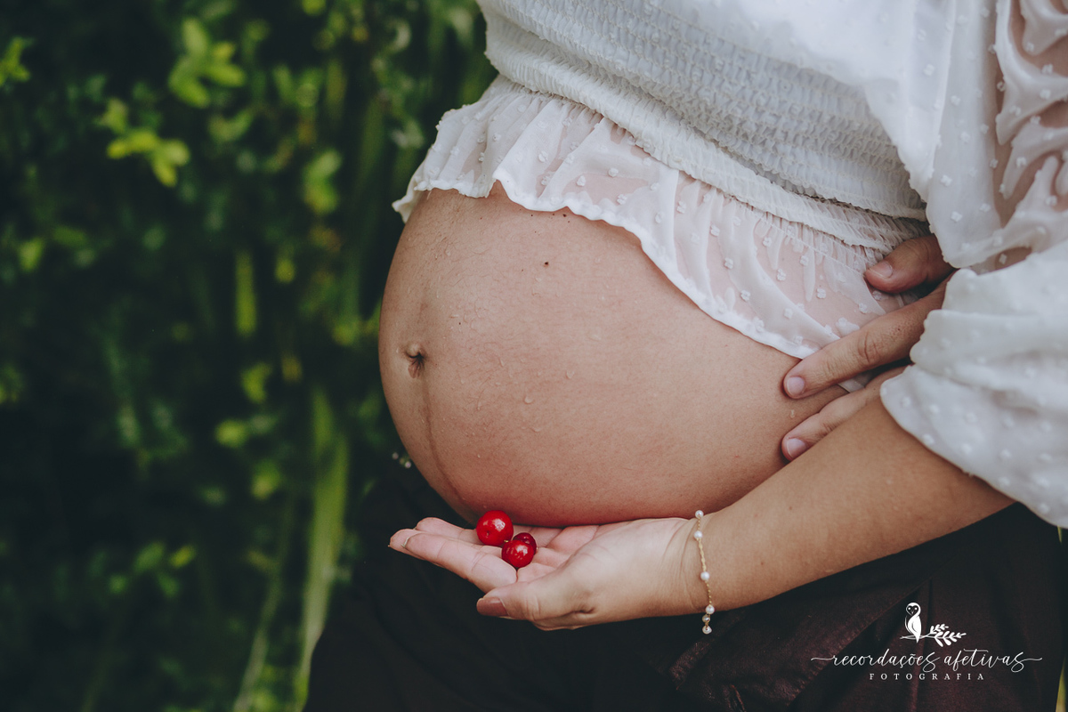 Ensaio Gestante realizado na parreira, na Vinicola Alma Galiza, em São Roque - SP