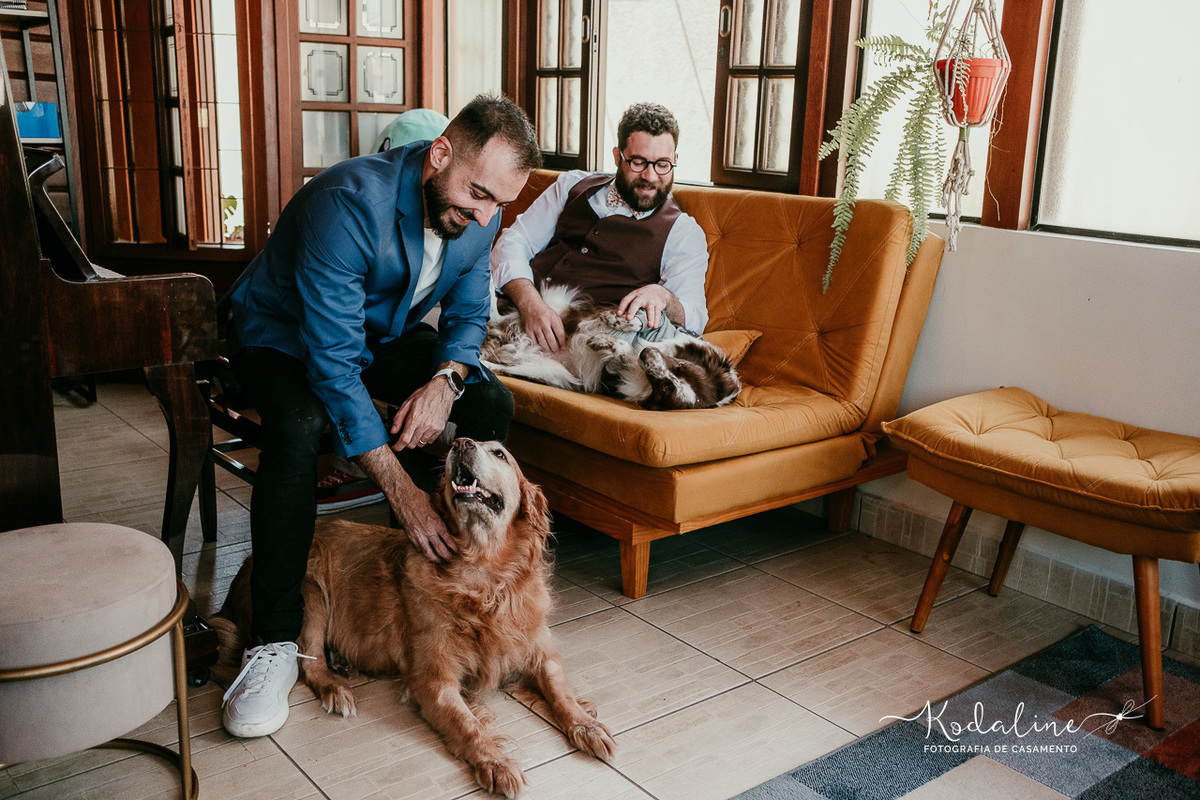 amor compartilhado com Amora e Nina