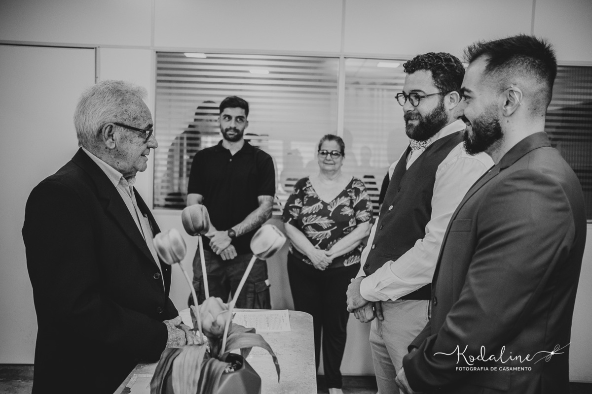 casal vivendo um dos dias mais importantes