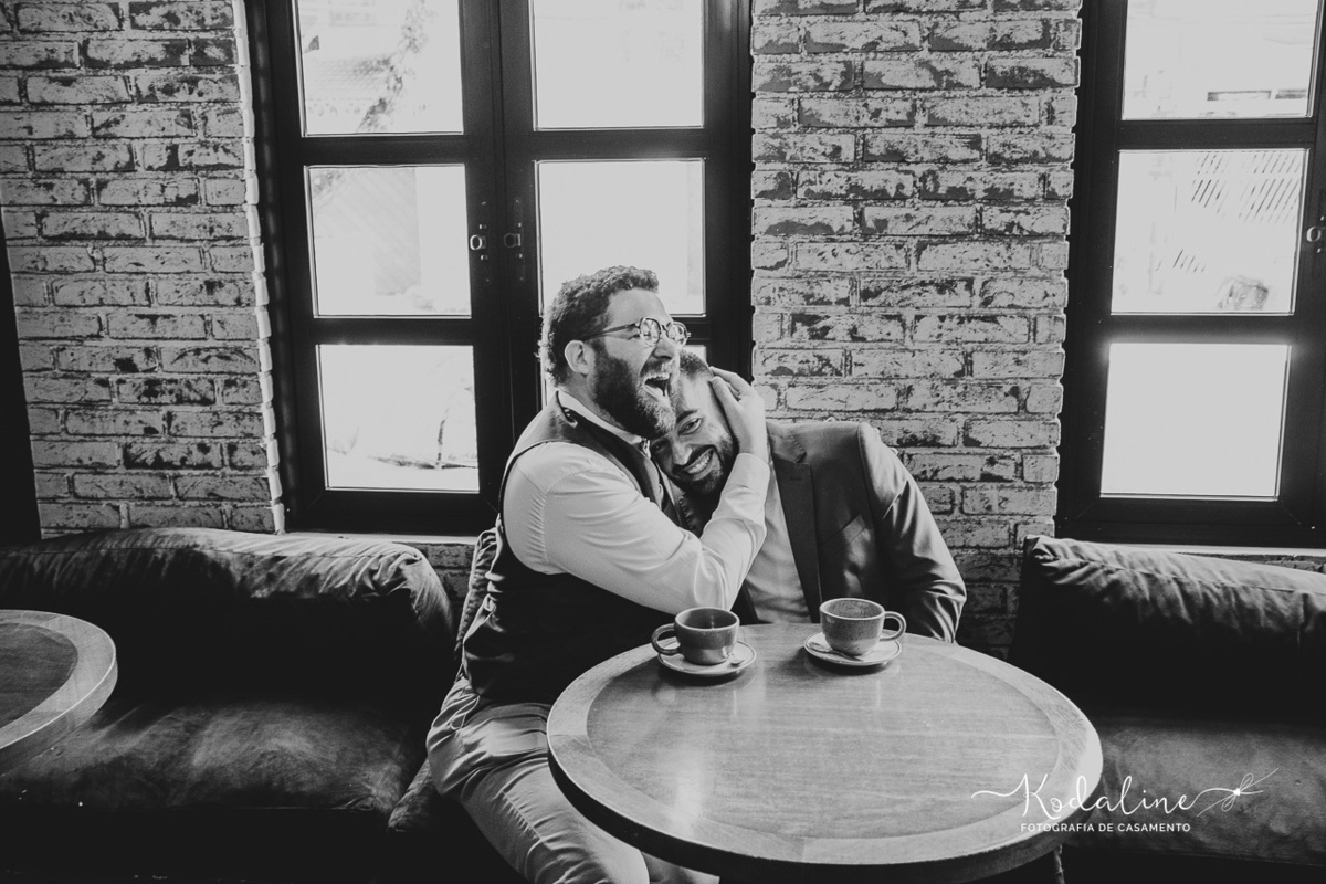 casal aproveitando momento no Santa Crema