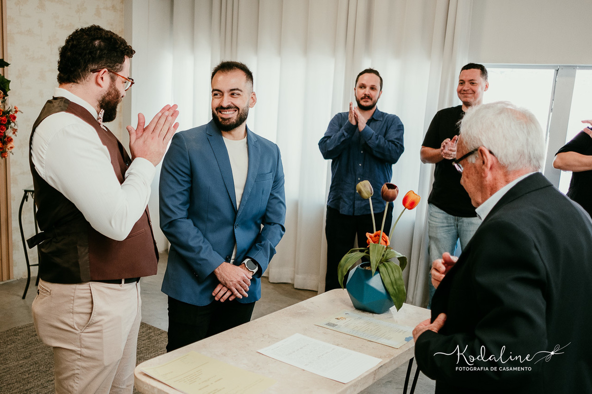 momento do sim no casamento homoafetivo