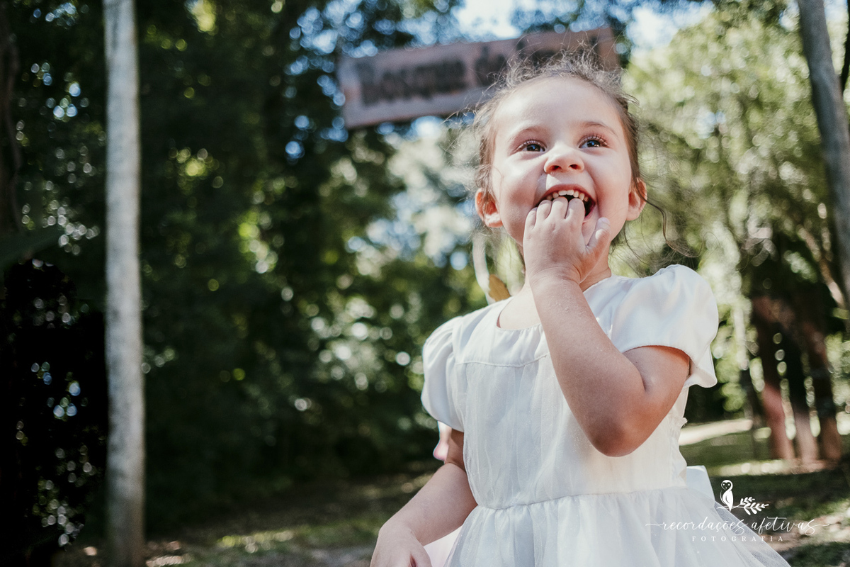 Criança sorrindo na Brasital
