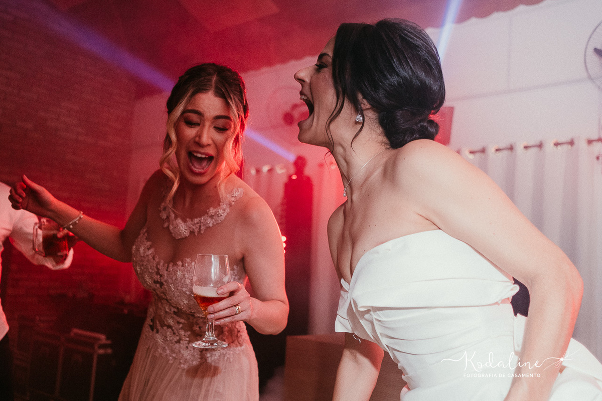 A alegria contagiante da festa