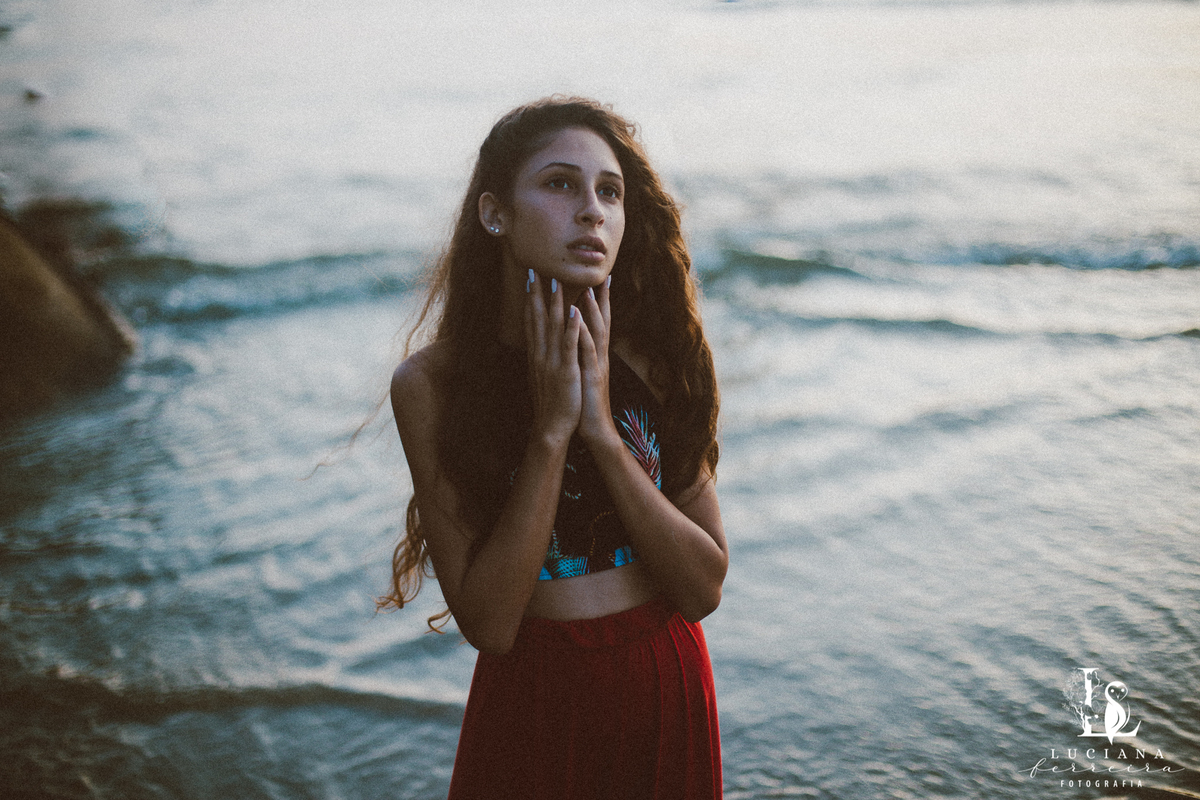 Ensaio Menina 15 Anos na Praia
