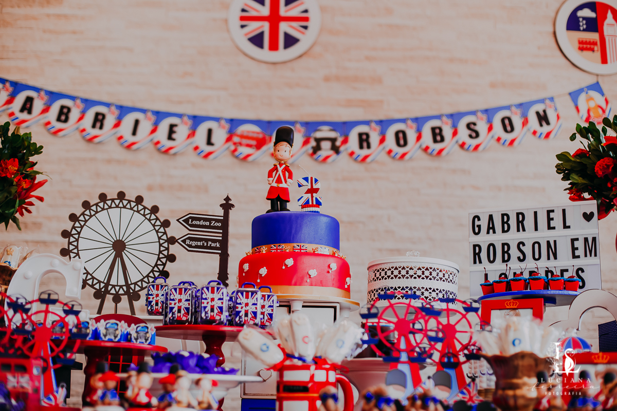 Aniversário Infantil com Tema Londres em São Paulo