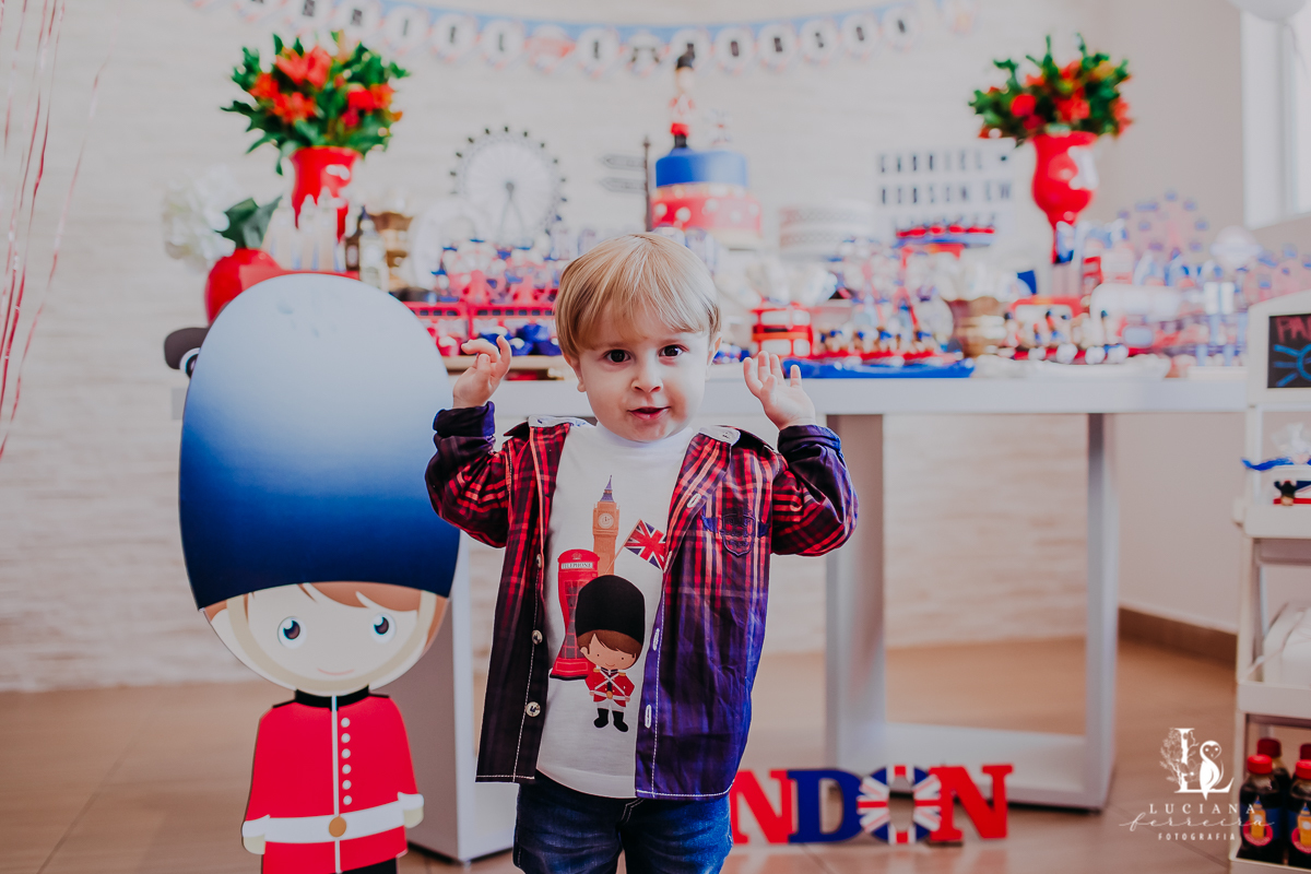 Aniversário Infantil com Tema Londres em São Paulo