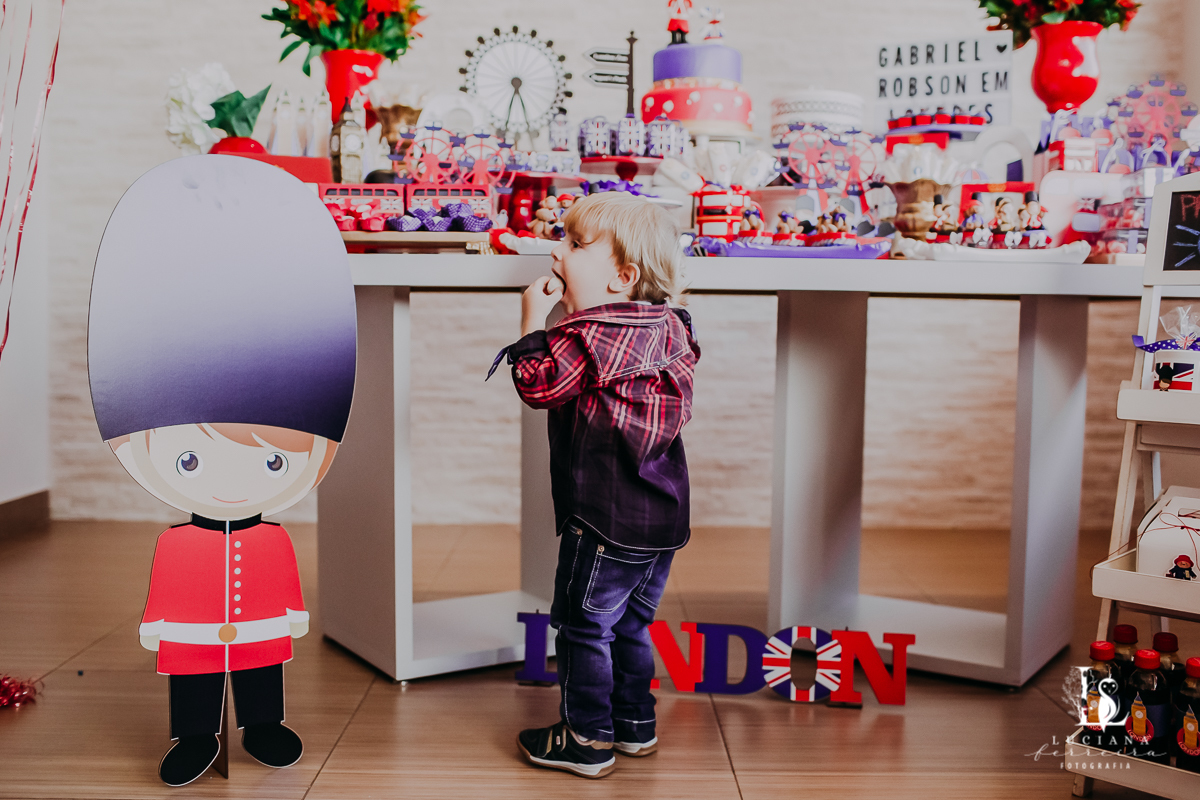 Aniversário Infantil com Tema Londres em São Paulo