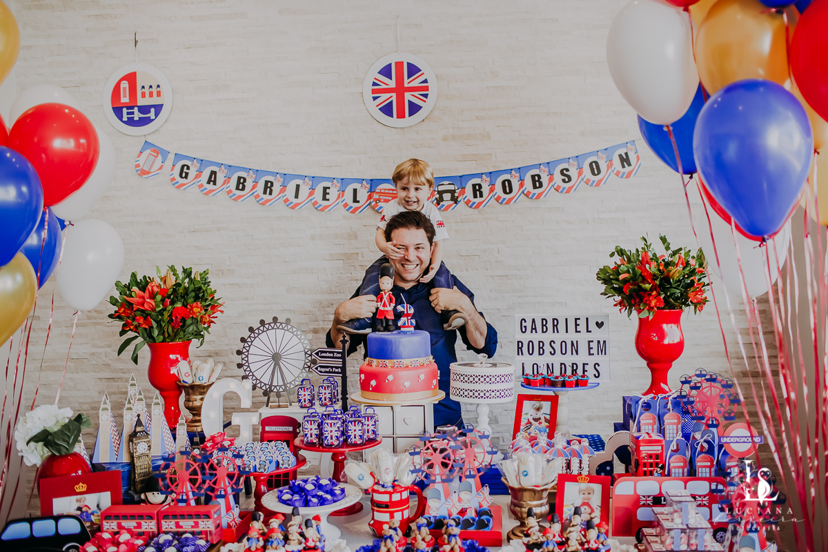 Aniversário Infantil com Tema Londres em São Paulo