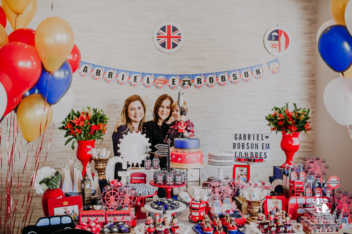 Aniversário Infantil com Tema Londres em São Paulo