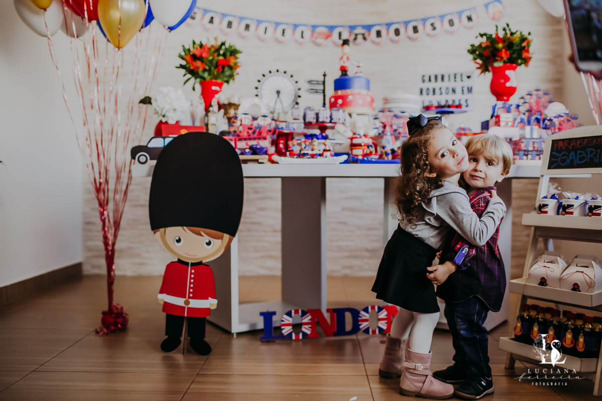 Aniversário Infantil com Tema Londres em São Paulo