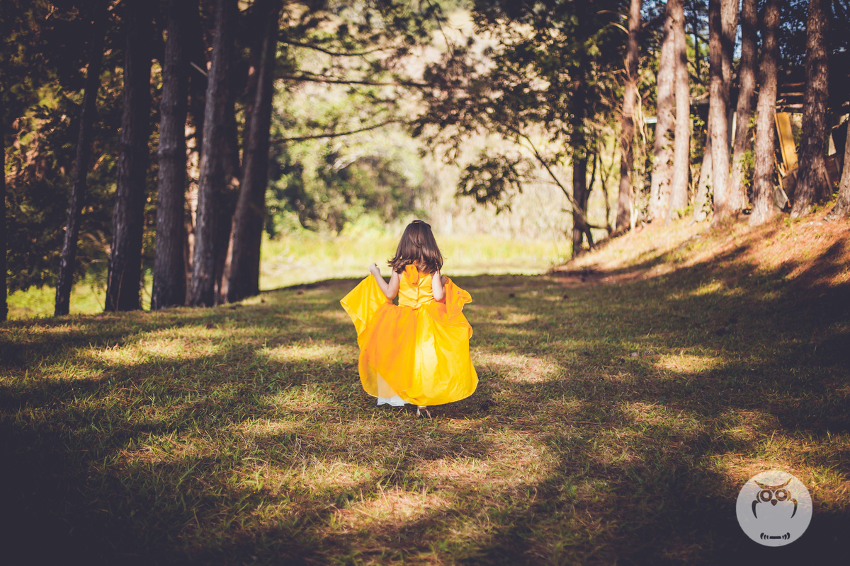 Ensaio Infantil com Tema A Bela e a Fera Disney