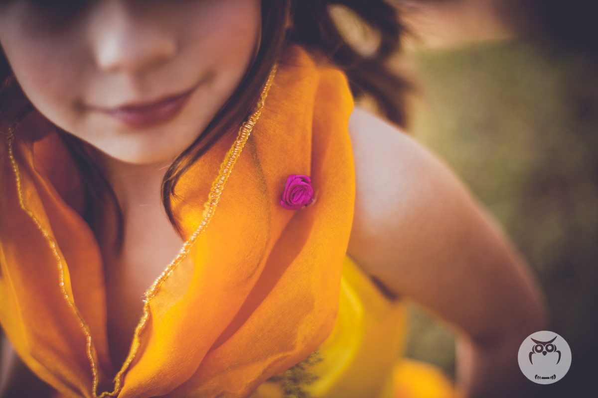 Ensaio Infantil com Tema A Bela e a Fera Disney