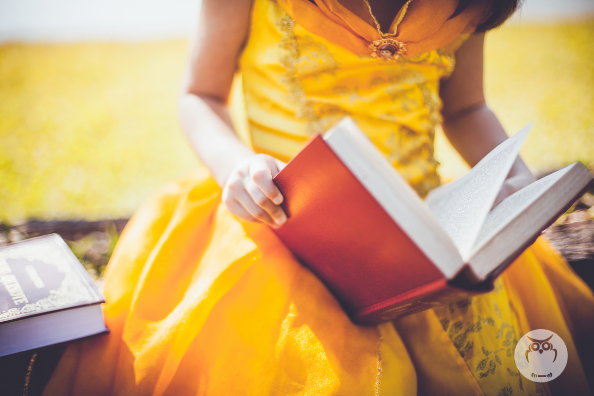 Ensaio Infantil com Tema A Bela e a Fera Disney