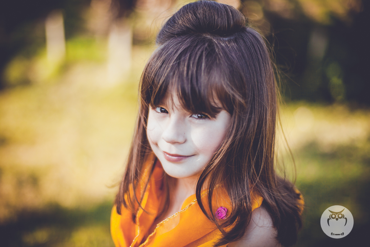 Ensaio Infantil com Tema A Bela e a Fera Disney