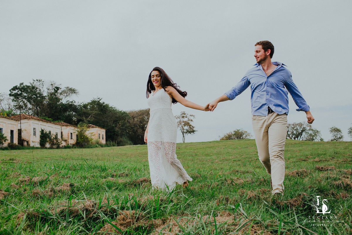 Ensaio Pré-Wedding realizado na Fazenda Ipanema, em Sorocaba
