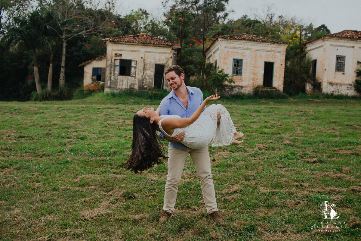 Ensaio Pré-Wedding realizado na Fazenda Ipanema, em Sorocaba
