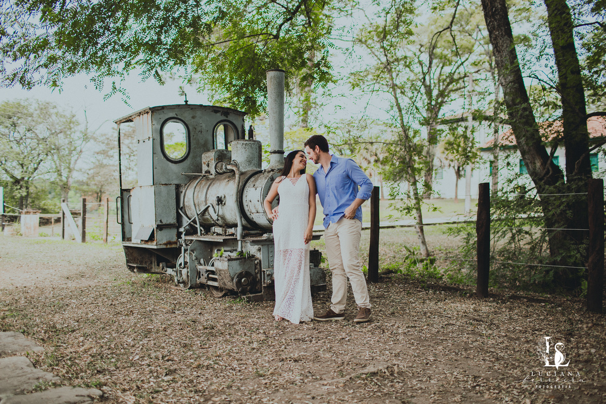 Ensaio Pré-Wedding realizado na Fazenda Ipanema, em Sorocaba