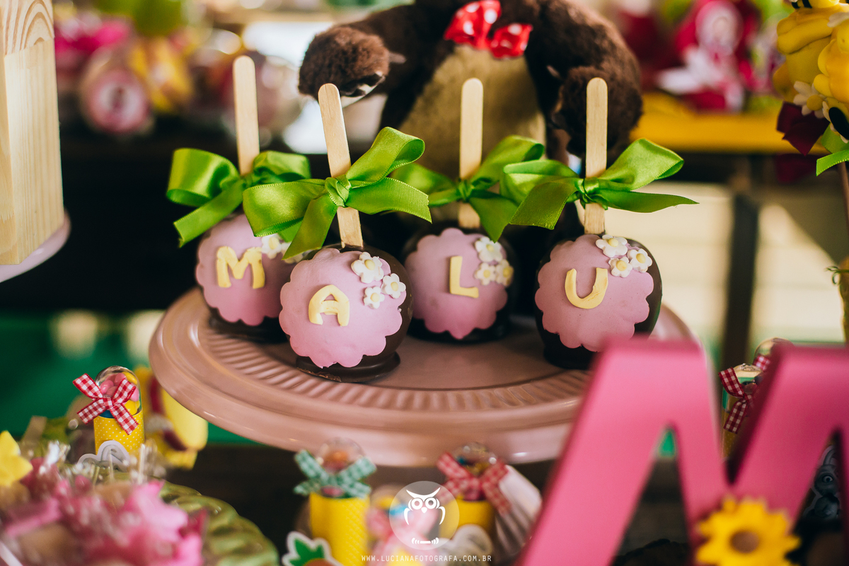 Aniversário de meninas com tema Masha e o Urso