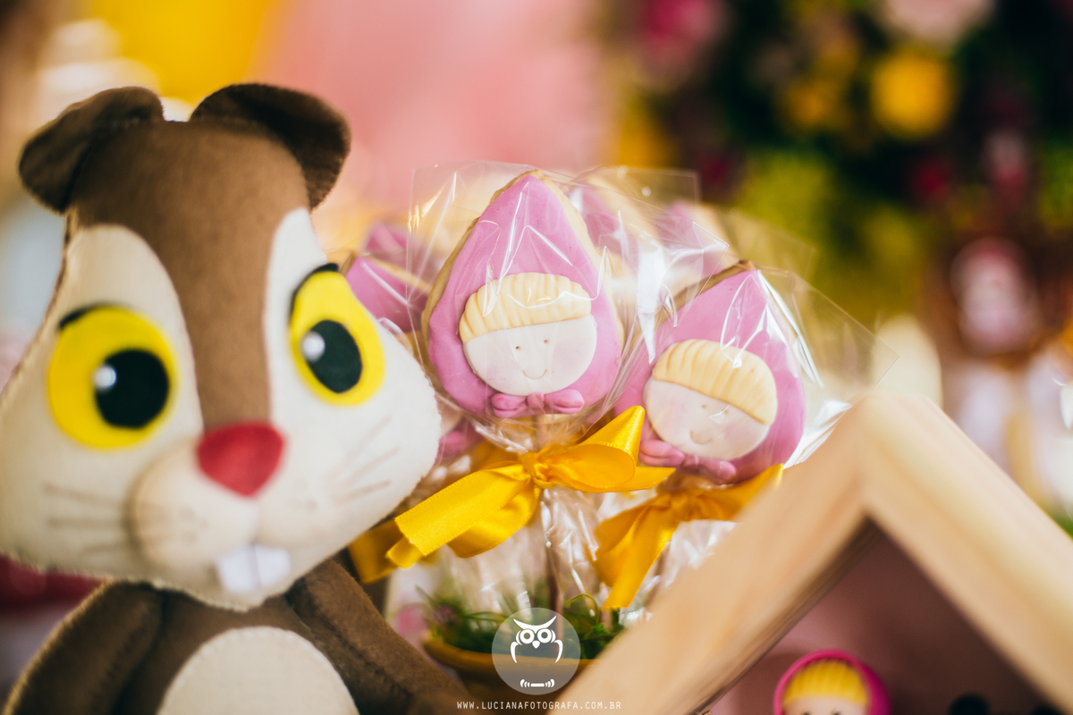 Aniversário de meninas com tema Masha e o Urso