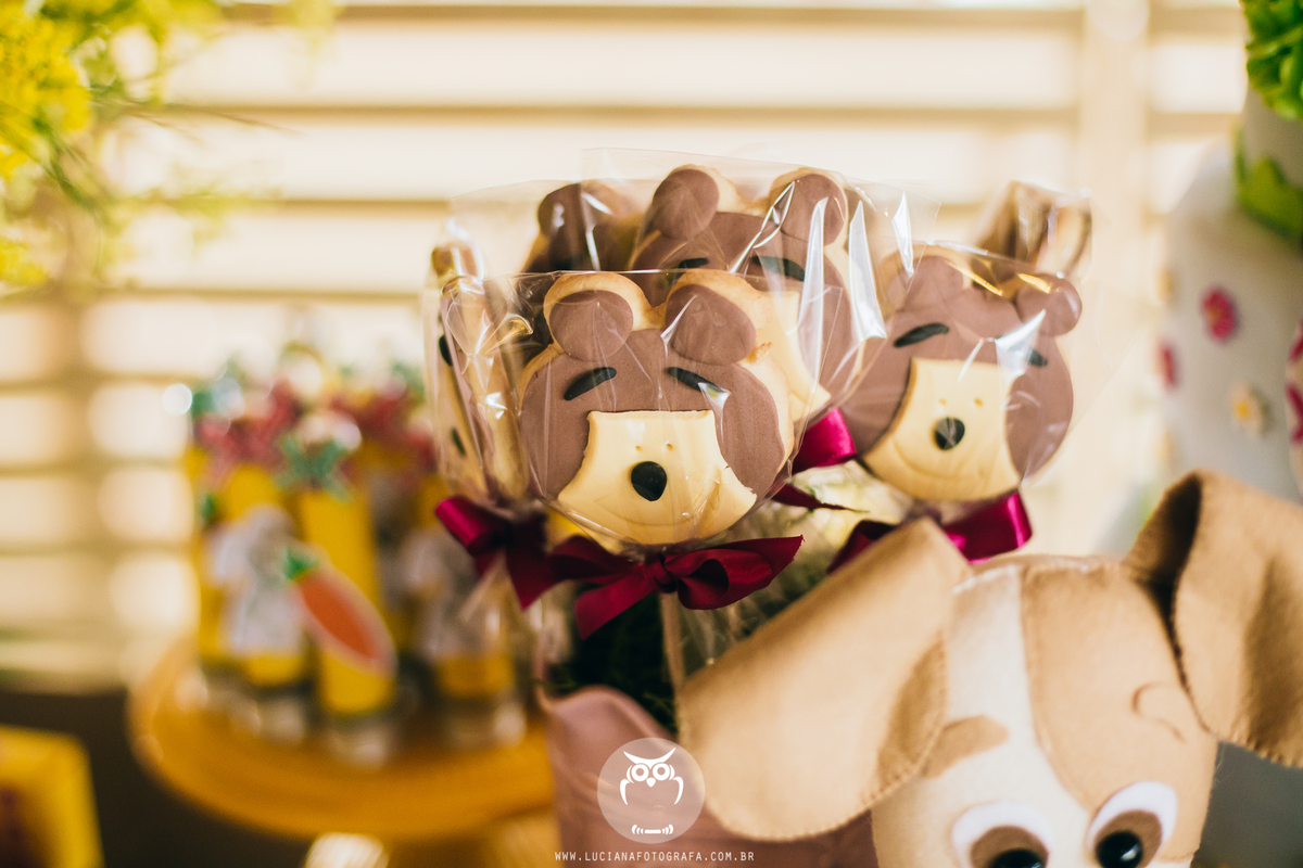 Aniversário de meninas com tema Masha e o Urso