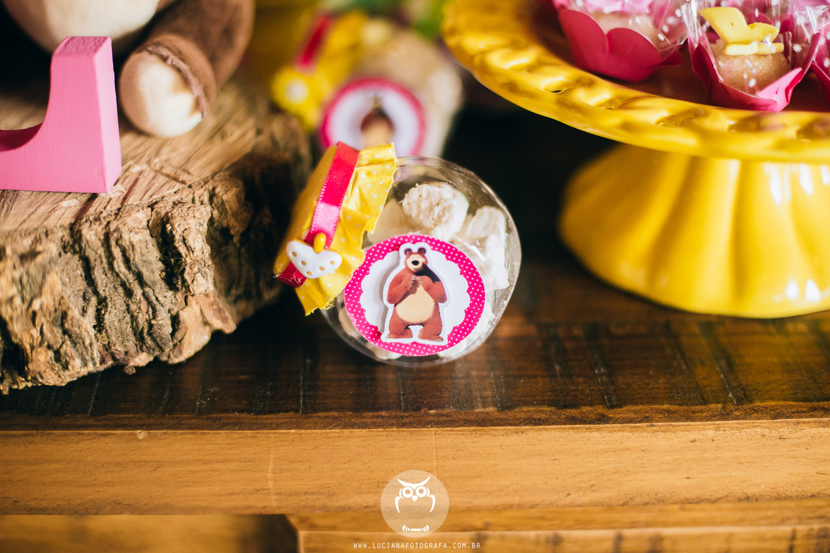Aniversário de meninas com tema Masha e o Urso