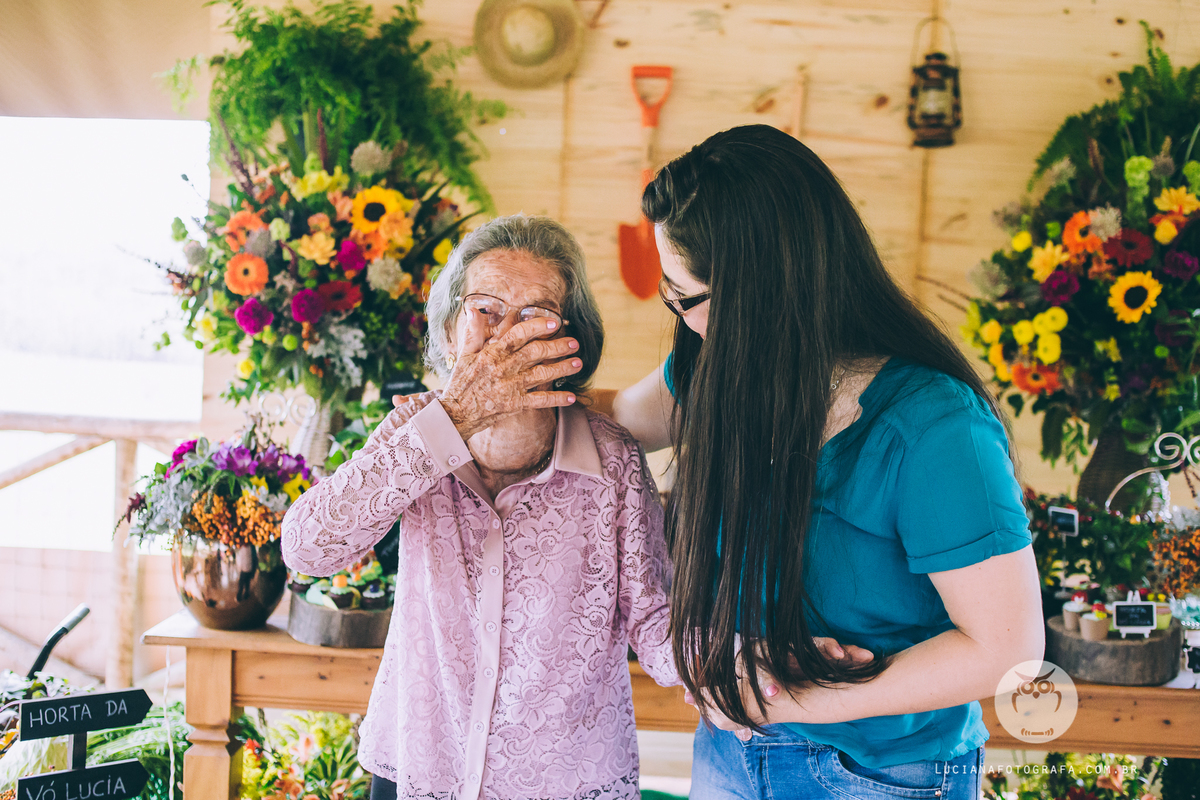 Aniversário 100 Anos com tema Horta