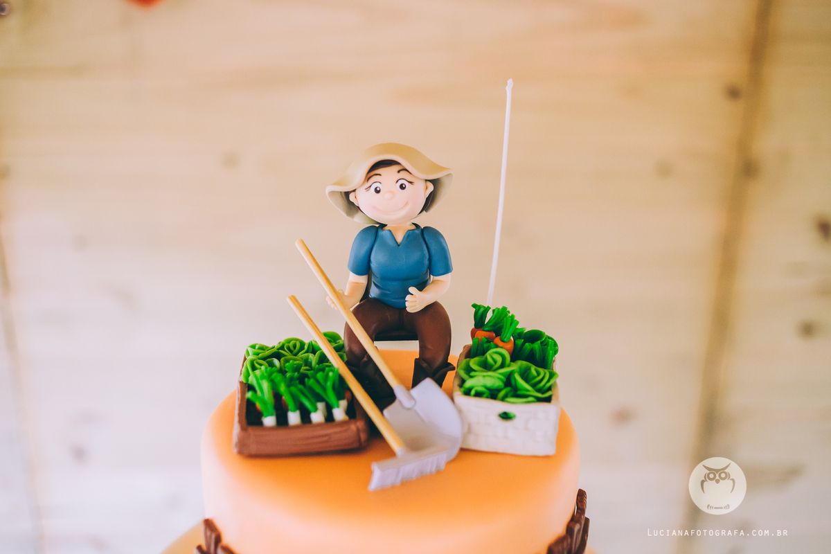 Aniversário 100 Anos com tema Horta