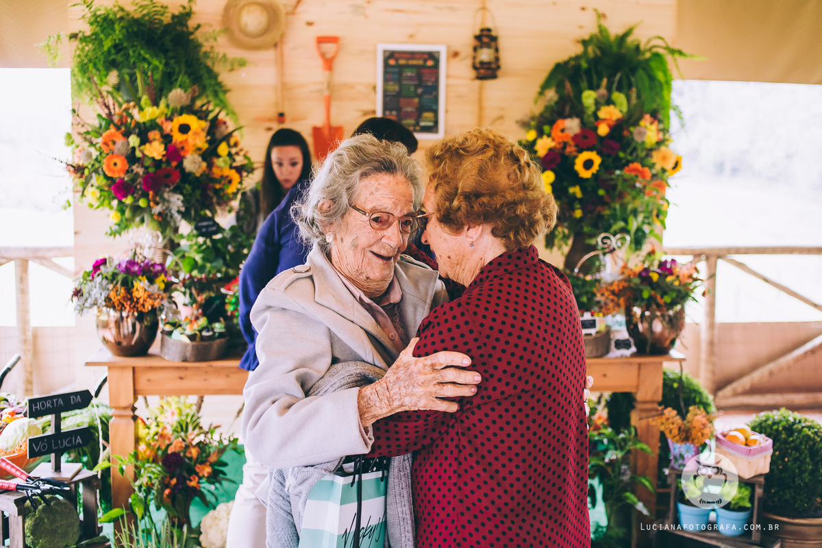 Aniversário 100 Anos com tema Horta