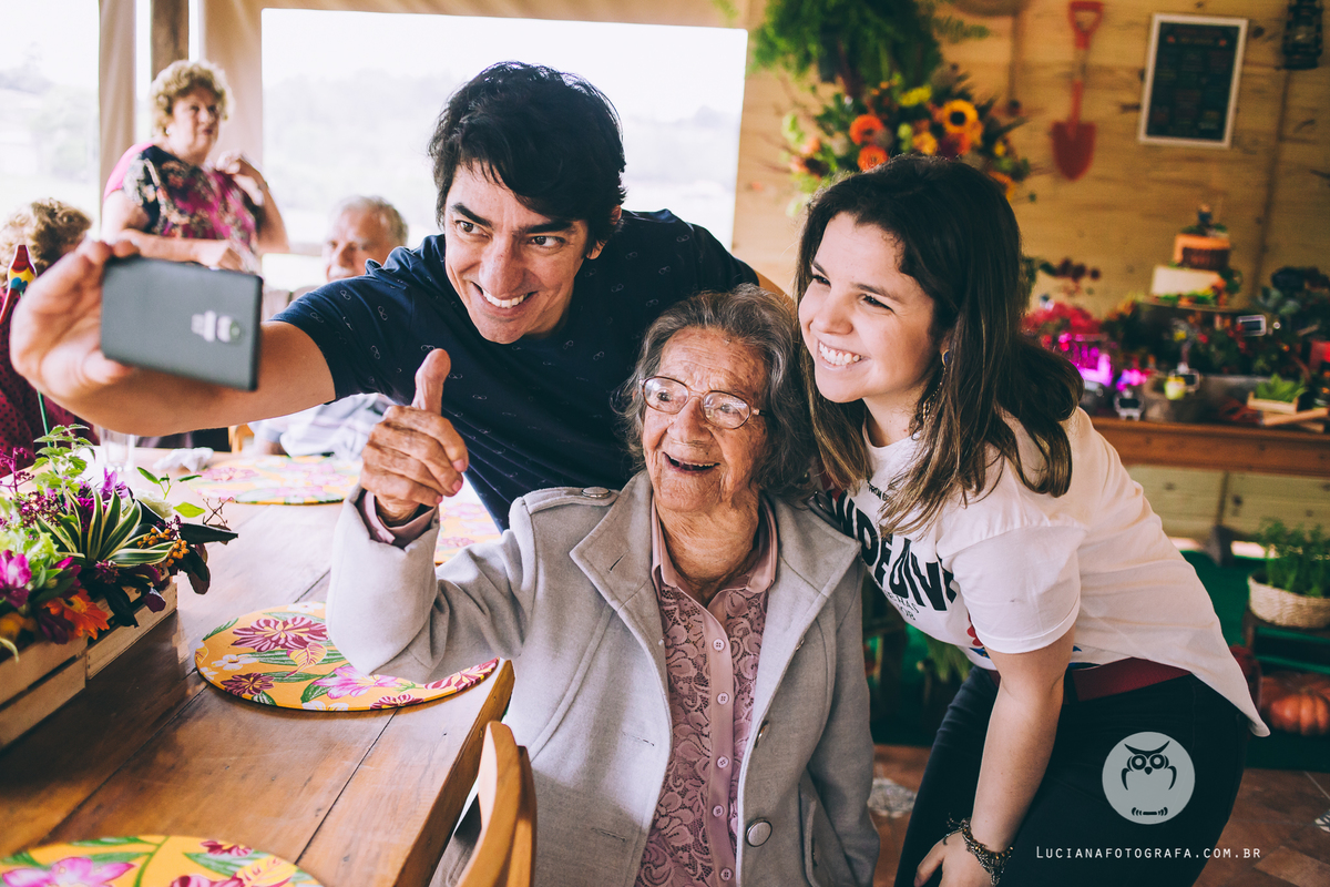 Aniversário 100 Anos com tema Horta