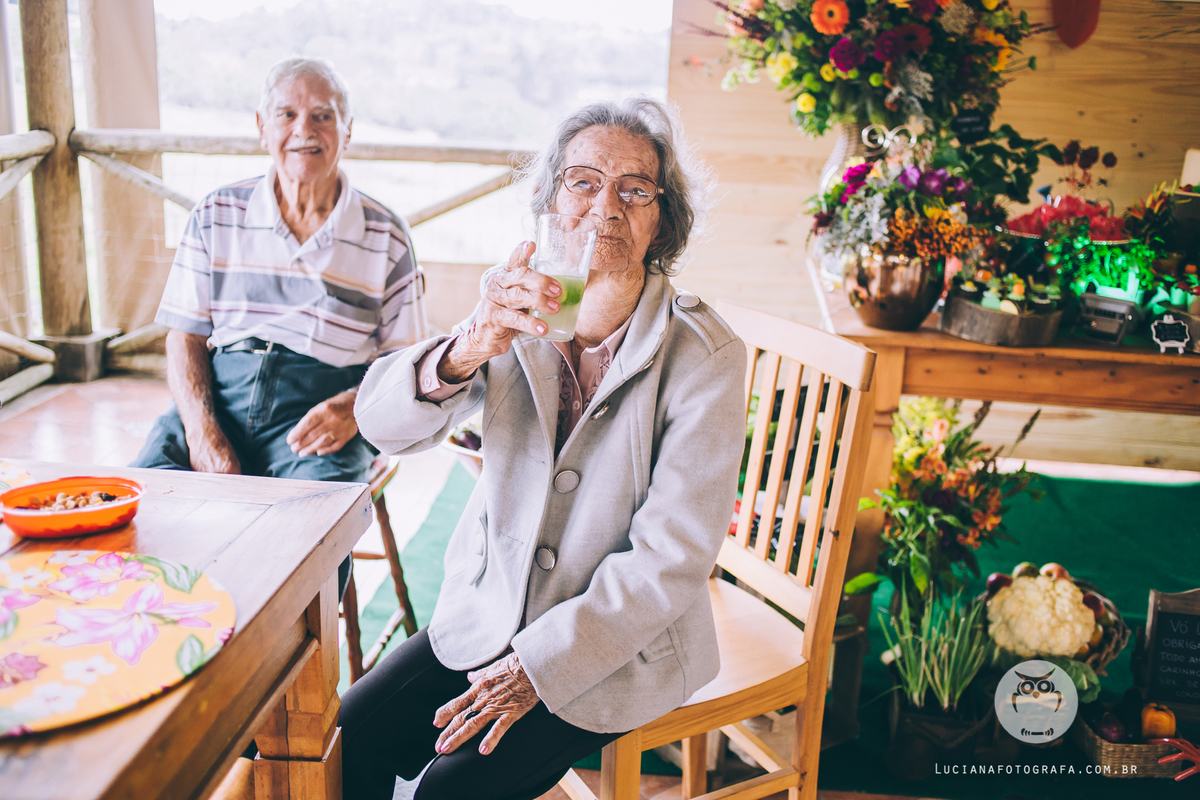 Aniversário 100 Anos com tema Horta