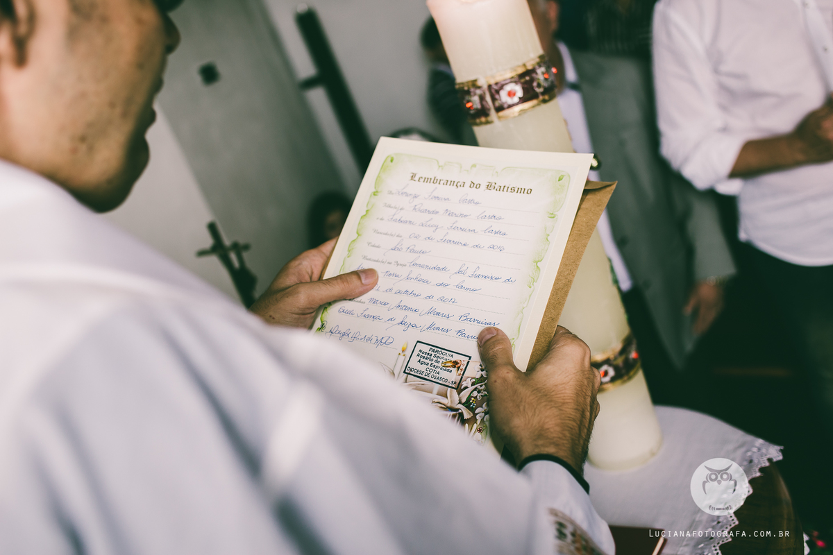 Batizado Menino no Patrimônio do Carmo em São Roque