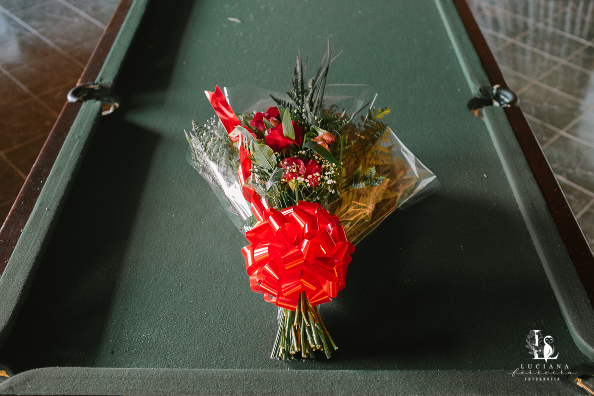 Buquê de rosas vermelhas