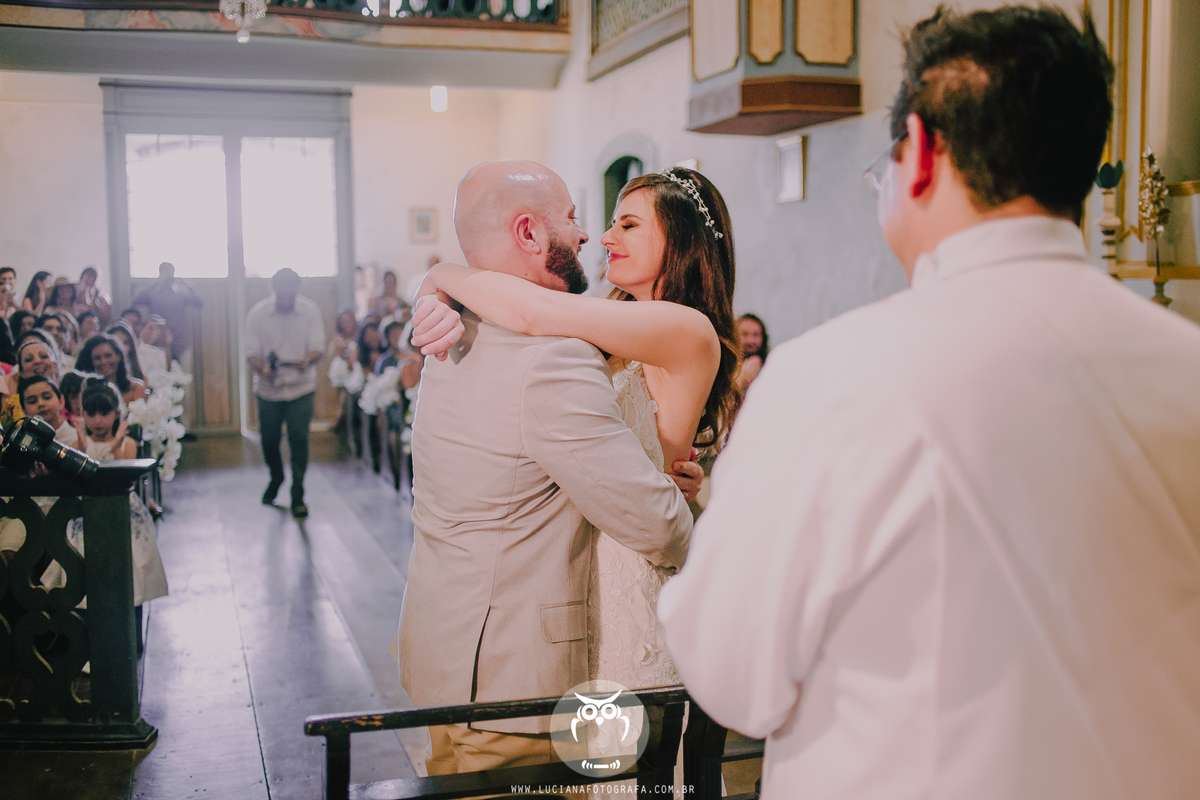 Casamento na praia. Casamento em Paraty. Casamento com lual em Paraty