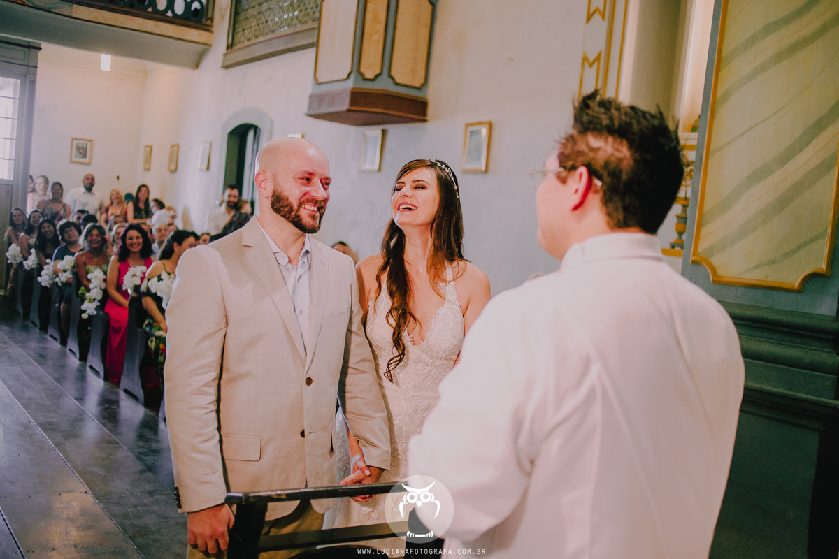 Casamento na praia. Casamento em Paraty. Casamento com lual em Paraty