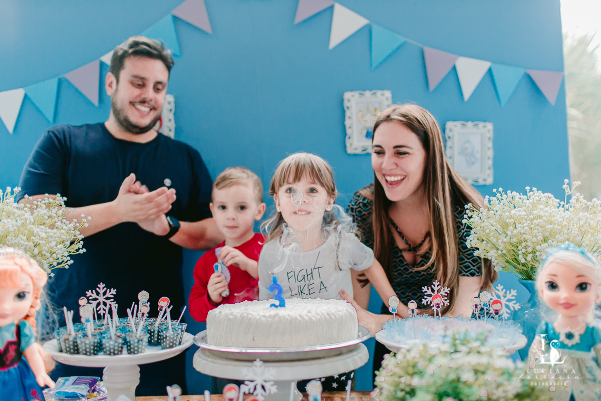 Aniversário de menina  com tema Frozen em Alphaville