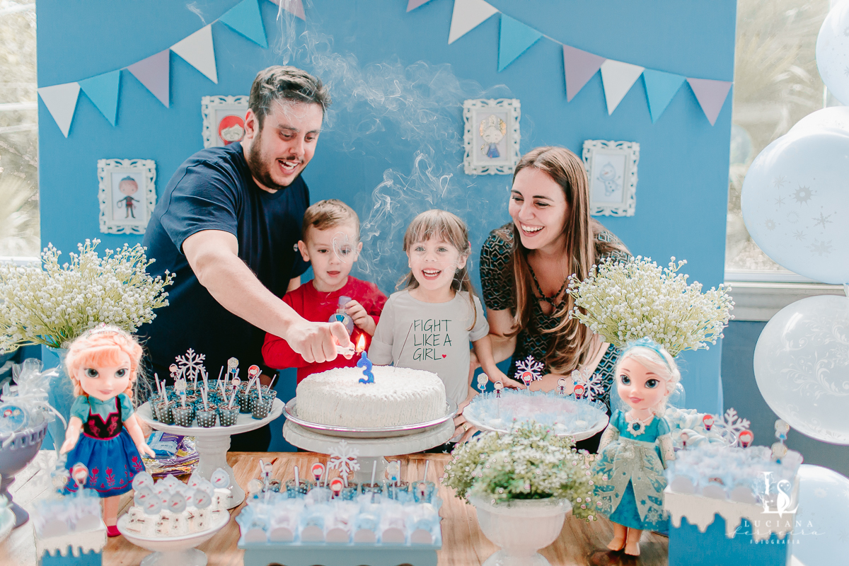 Aniversário de menina  com tema Frozen em Alphaville