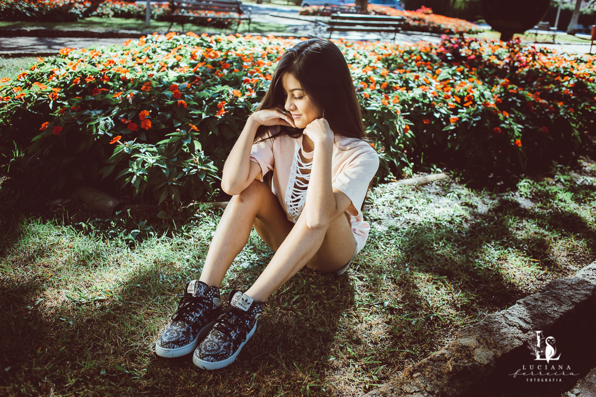 Ensaio 15 anos em Holambra, cidade das flores