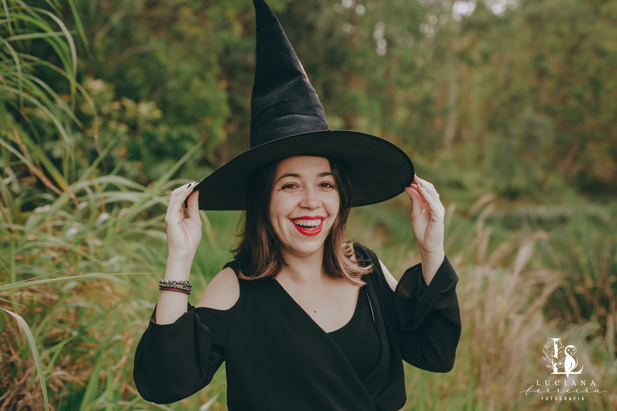 Ensaio Haloween. Ensaio temático. Ensaio feminino