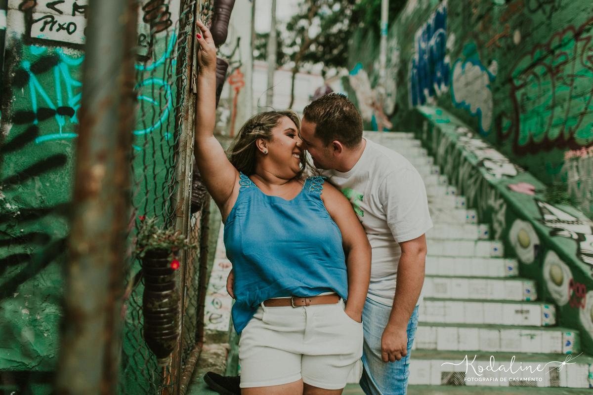 Ensaio Casal no Beco do Batman
