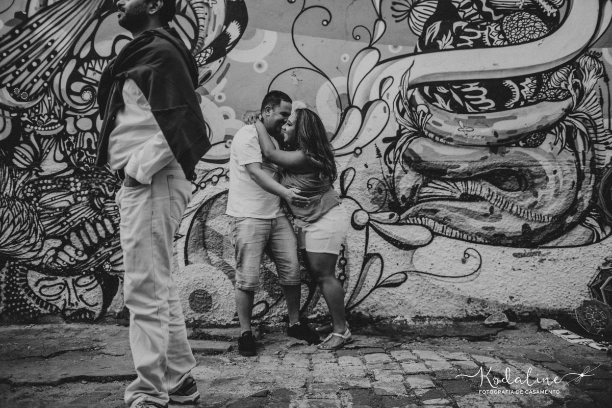 Ensaio Casal no Beco do Batman